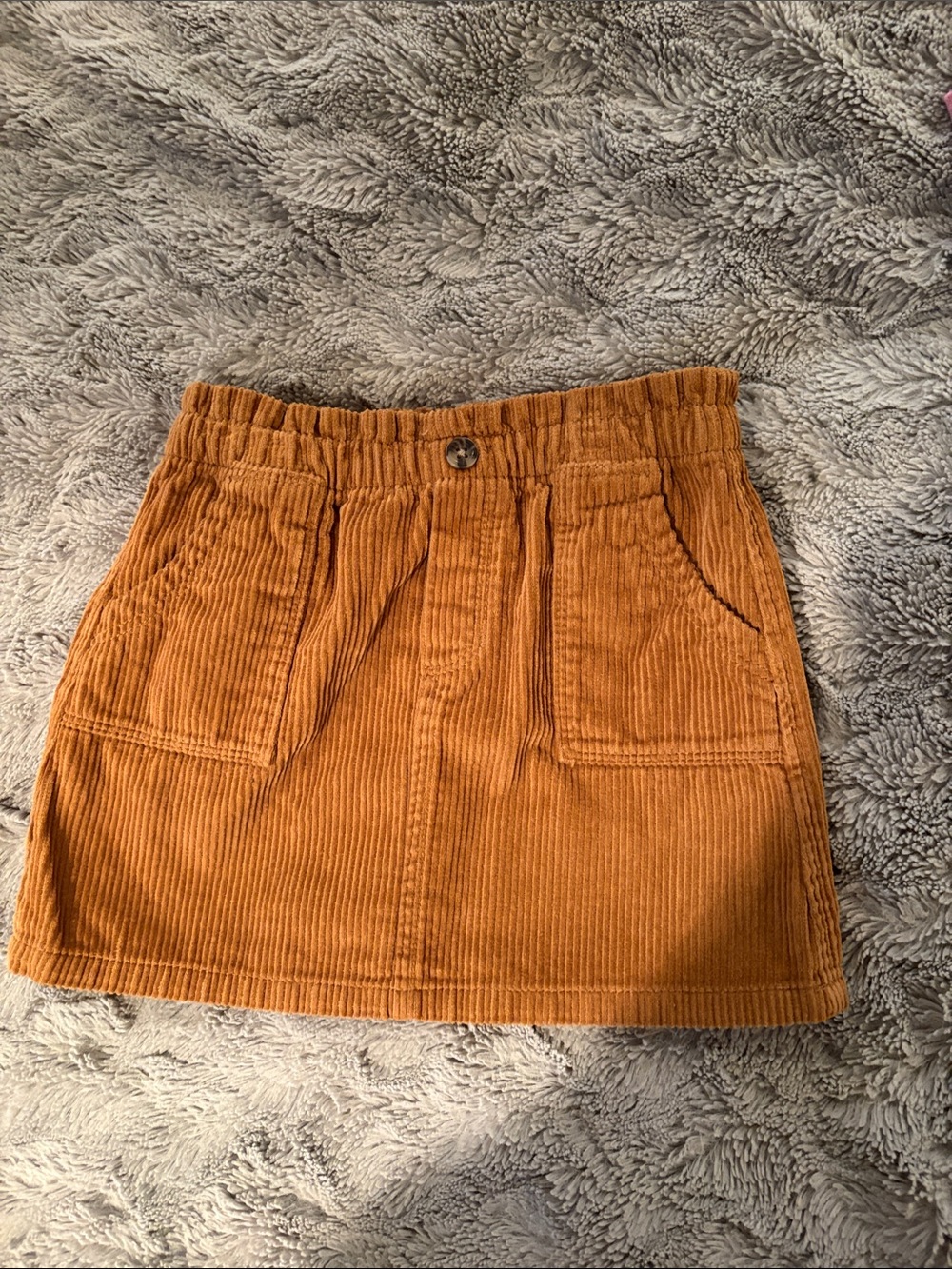 Old Navy Girls' Camel Corduroy Pocket Skirt